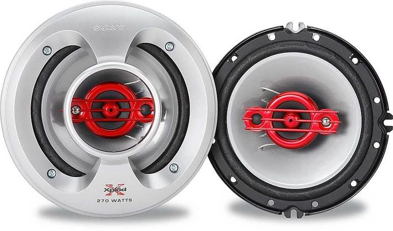 sony xplod speakers depiction