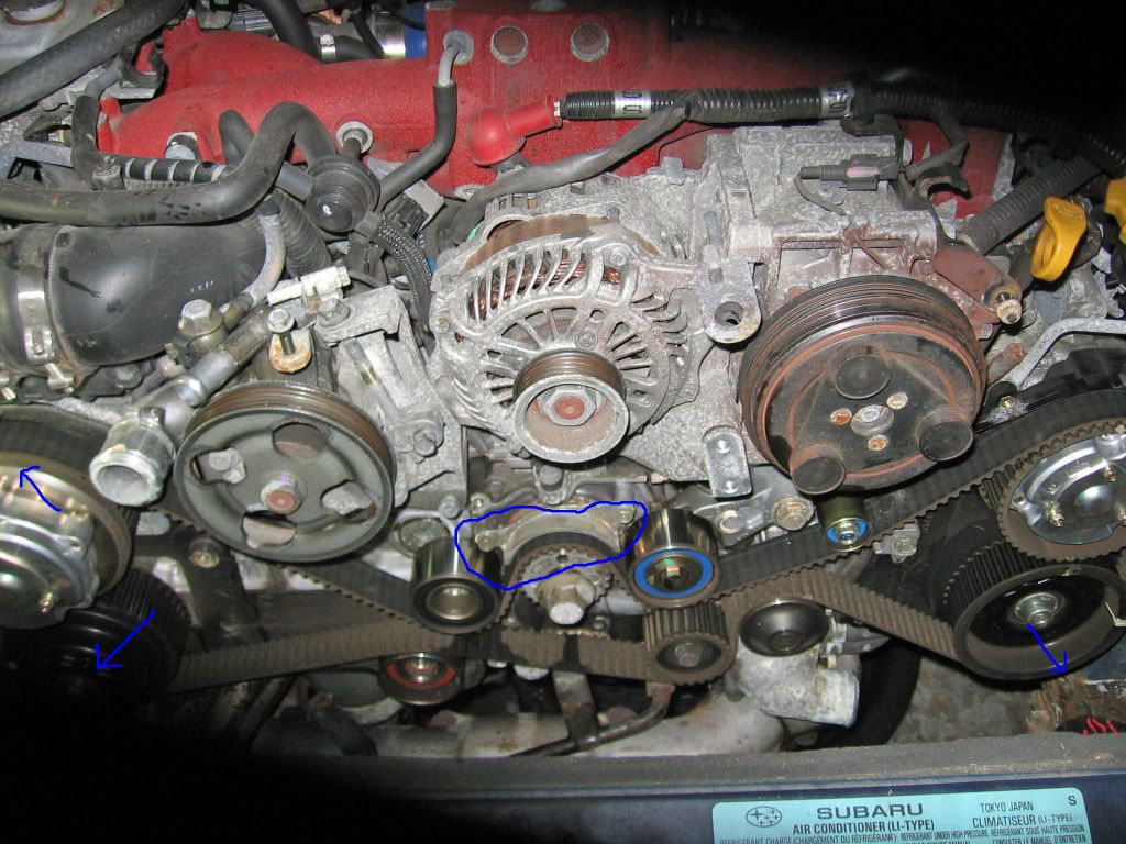 04 STi timing belt change Subaru Impreza WRX STI Forums