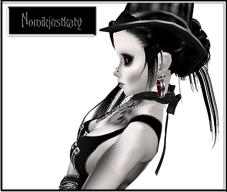 Coffin Earrings ~ Blood Red 2 by Nomikjustkaty on imvu, For my imvu catty. Copyright [c] Katy Aretxabaleta  aka Nomikjustkaty on imvu  2012