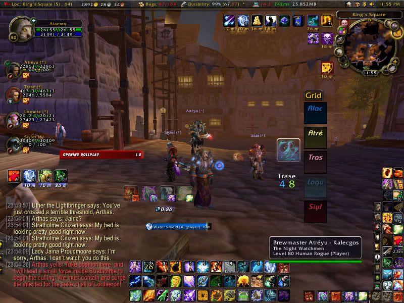 Resto Shaman Max HPS UI, cataclysm Alacran's Healer UI Cataclysm