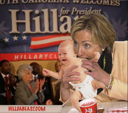 Hillary photo: hillary babyeater.jpg