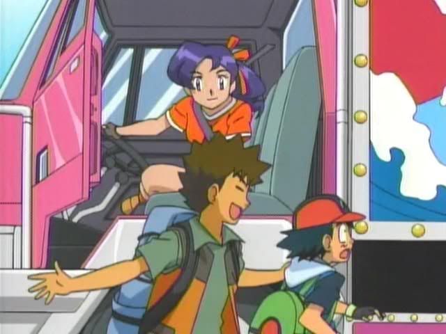 Looks like Brock is spanking Ash doesn't it XD