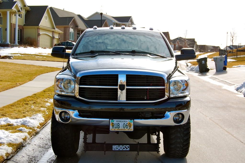 Added atomic led cab lights to my truck. Lawn Care Forum