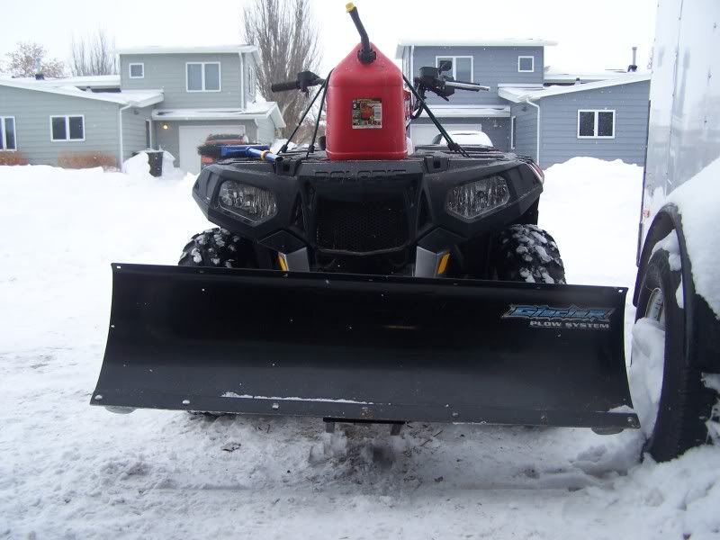 New To Site Need Some Snow Plowing Tips Polaris ATV Forum