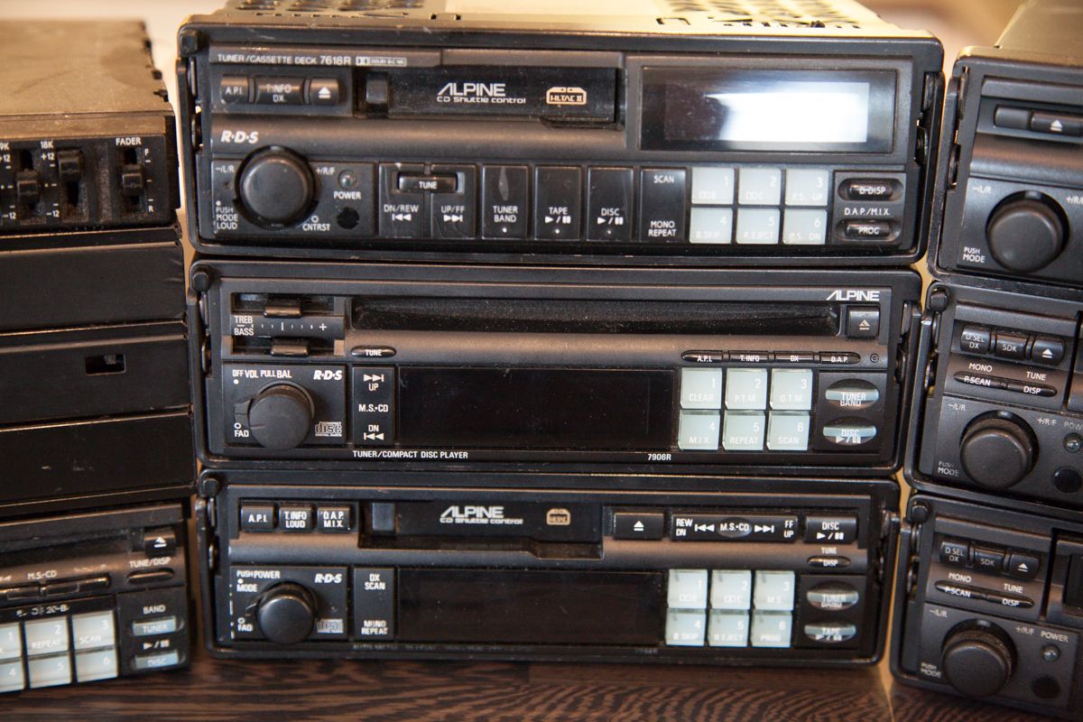 Alpine head units Super high end audio UNIQUE COLLECTION! Retro Rides
