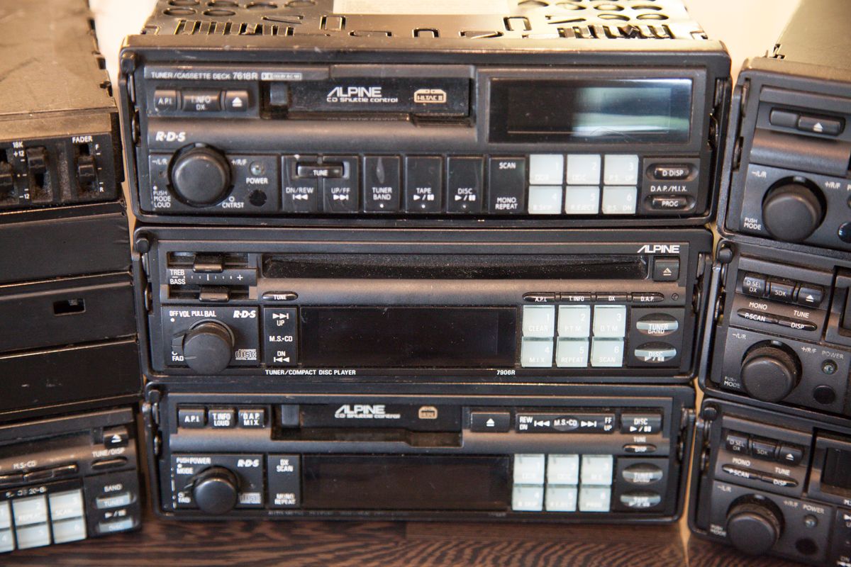 Alpine head units Super high end audio UNIQUE COLLECTION! Retro Rides
