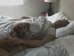 Thad sleeping