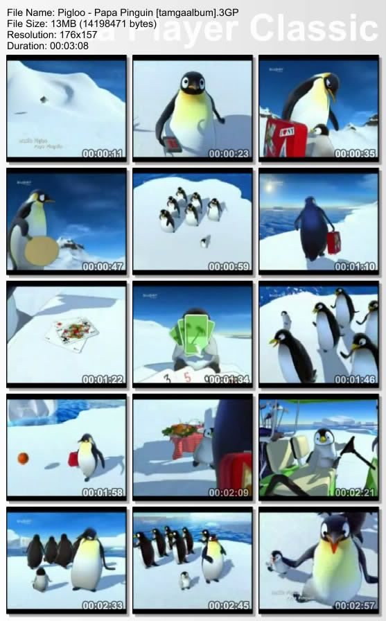 pigloo papa pinguin effigy