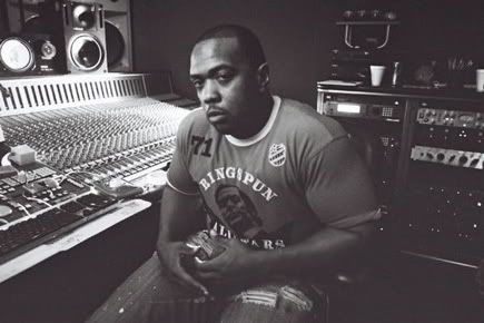 timbaland in studio painting