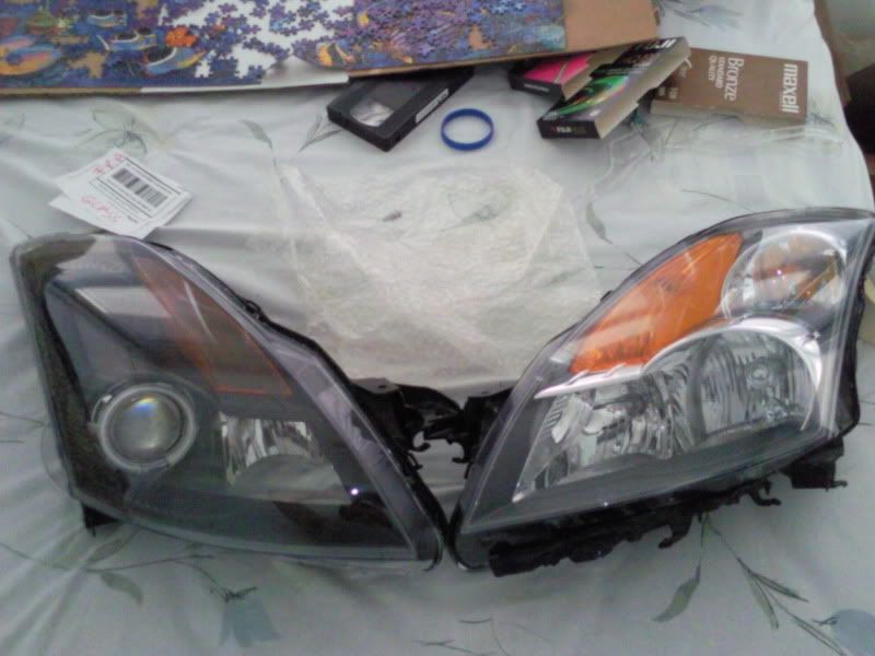 2008 Nissan altima coupe projector headlights #9