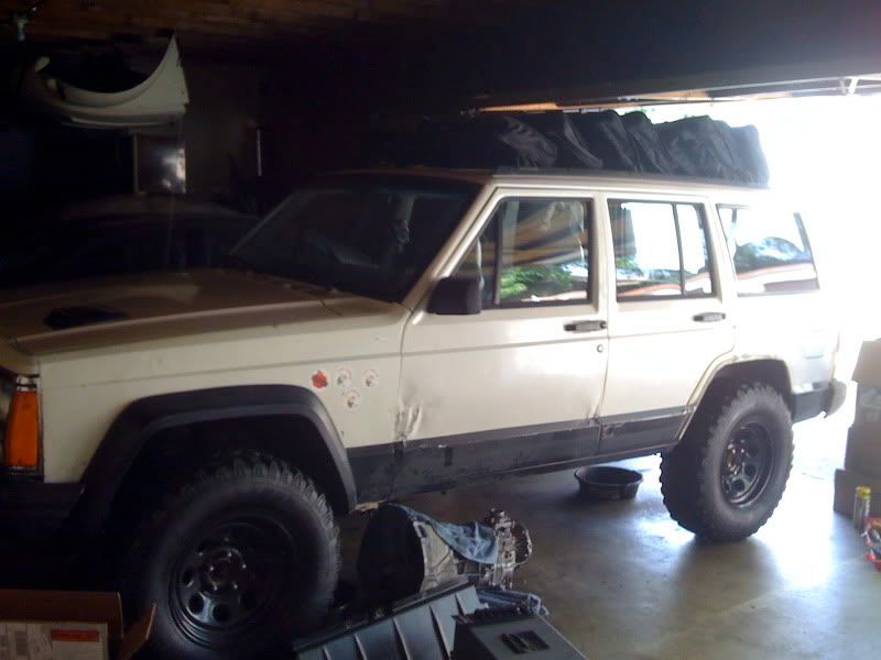 Jeep Cherokee Lifted 4.5. Here is a picture of my jeep,