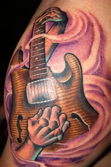 Guitar Tattoos What do you have ideas Page 3 The Gear Page
