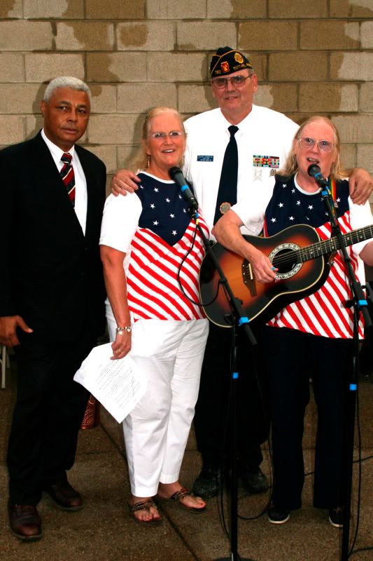 Ambassador Charles Ray, Linda, John Kovach, Jeanie