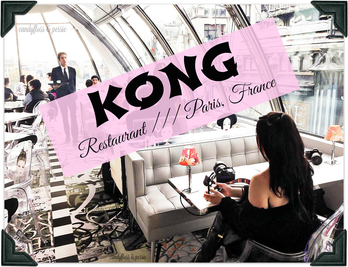A Visit to KONG in Paris, France | Candyfloss & Persie