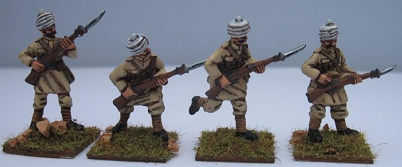 8236 Hut WWI Indisch Infanterie Modellfiguren Anguss 1 