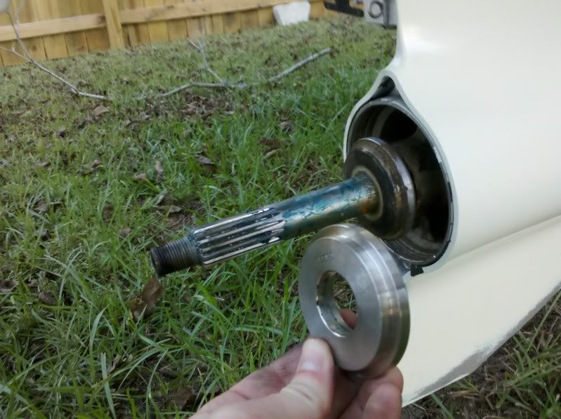 new prop need help removing thrust washer! The Hull Truth Boating