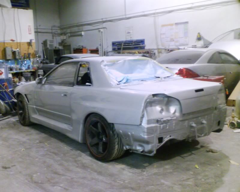 Nissan skyline r32 to r34 conversion #3