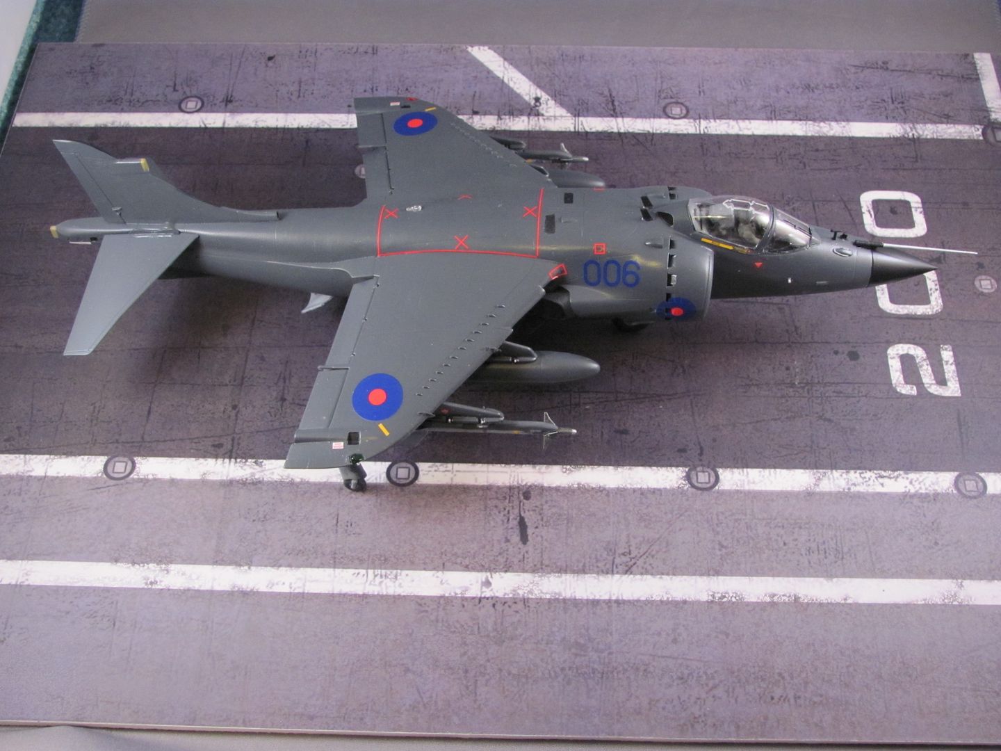 Kinetic Sea Harrier Frs Ready For Inspection Aircraft