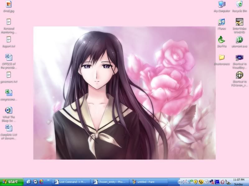 my wallpaper. This was my wallpaper long