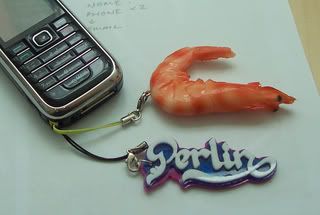 Prawn Phone Charm ZOMG!