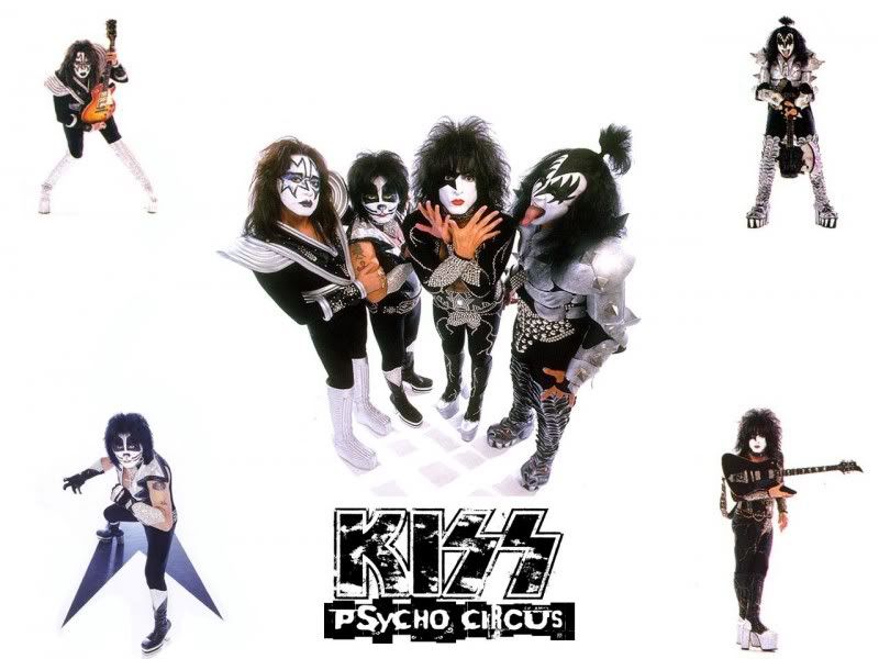 wallpaper kisses. Kiss Psycho Circus wallpaper