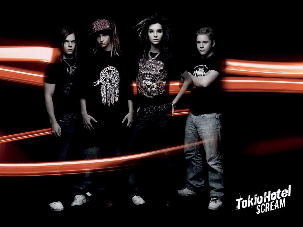 tokio hotel wallpaper spitting