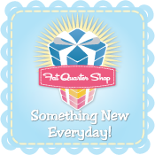 Fat Quarter Shop, Blog Button