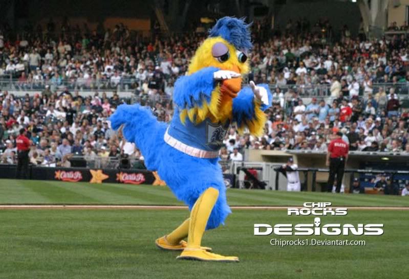 The San Diego Charger Chicken