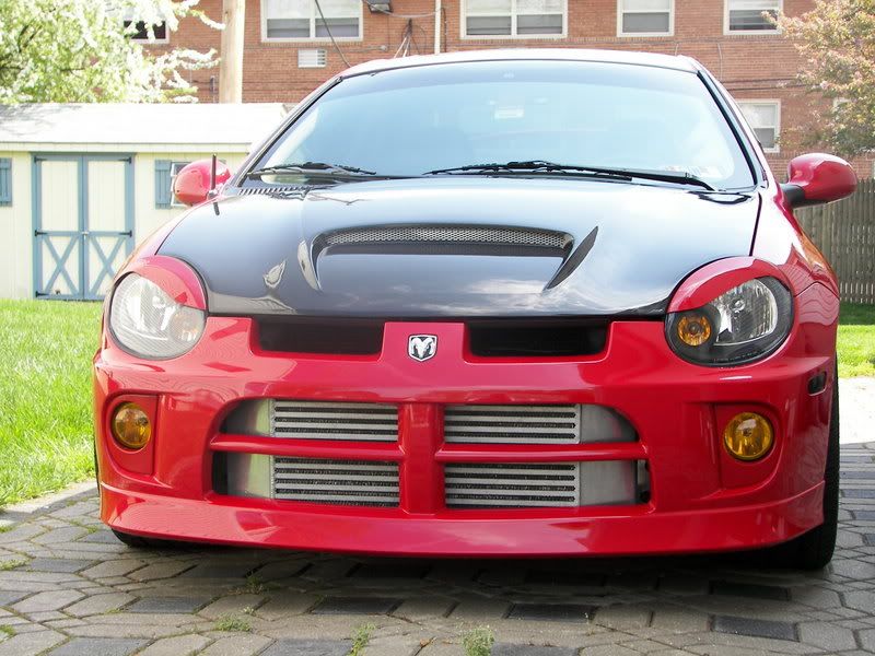 Red Lightning Bolt Dodge