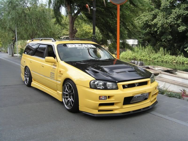 Stagea autech version con frontal de r34