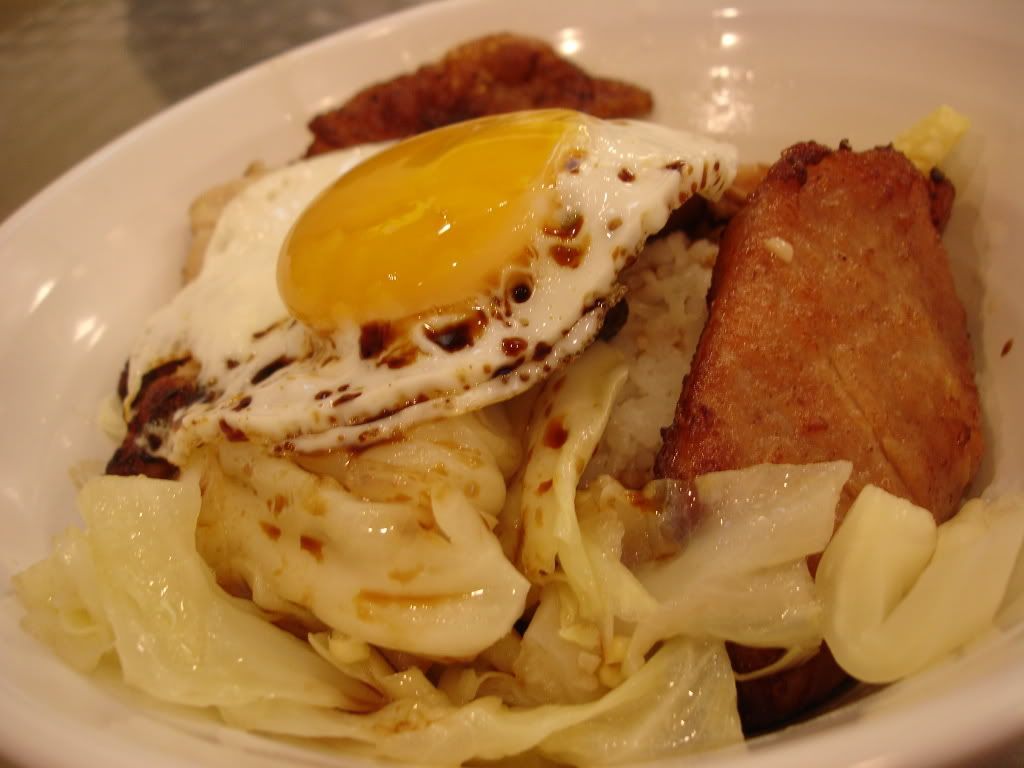 shanghai pork and chicken chop rice