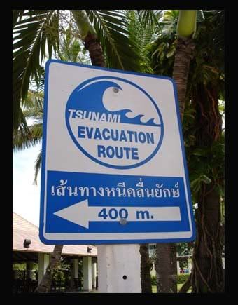 evacuation route