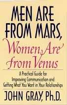 men are from mars, women are from venus