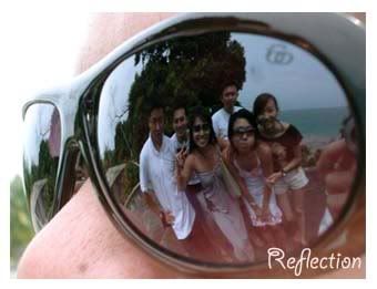 sunglass reflection