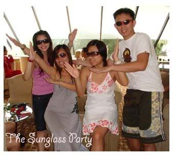 the sunglass party