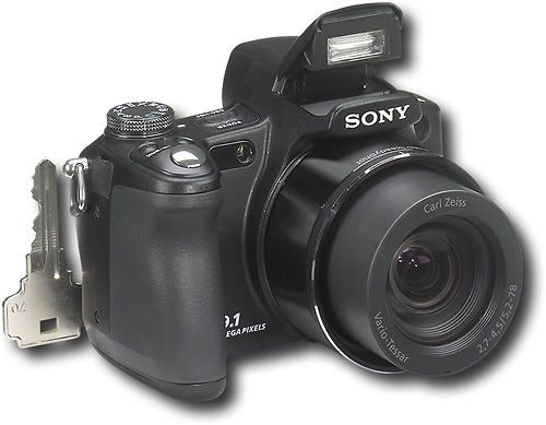 Sony - Cyber-shot 9.1-Megapixel Digital Camera - Black