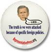 Bush Lies Button