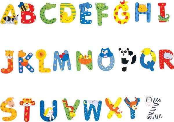 1 x Gorgeous Alphabet ANIMAL Wooden Letter 6cm x 7cm $2.20 FREE POST | eBay