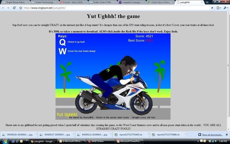 Clutch Up vs. Power Wheelies Kawasaki Ninja ZX Forum