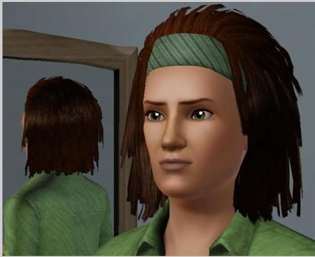 Mod The Sims Wcif Male Dreads With Hairband