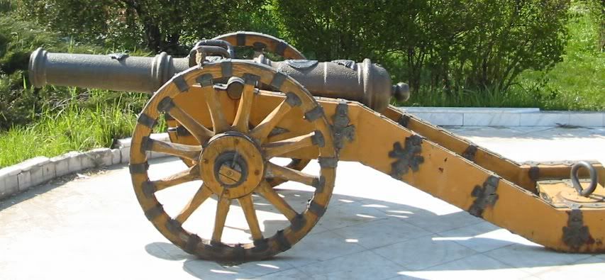 陆战用的加农炮
