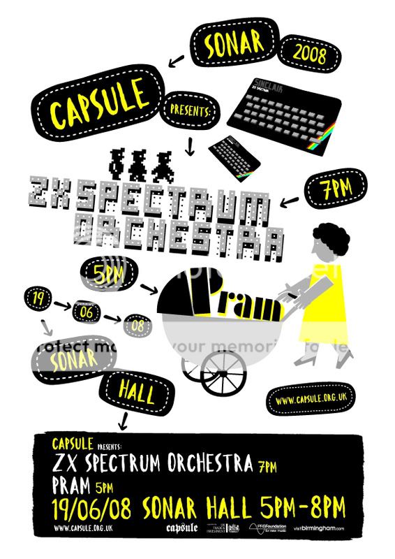 Capsule showcase poster designed by Ben Javens