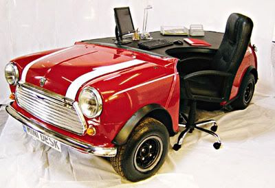 mini cooper desk
