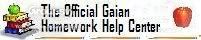 The Official Gaian Homework Help Center banner